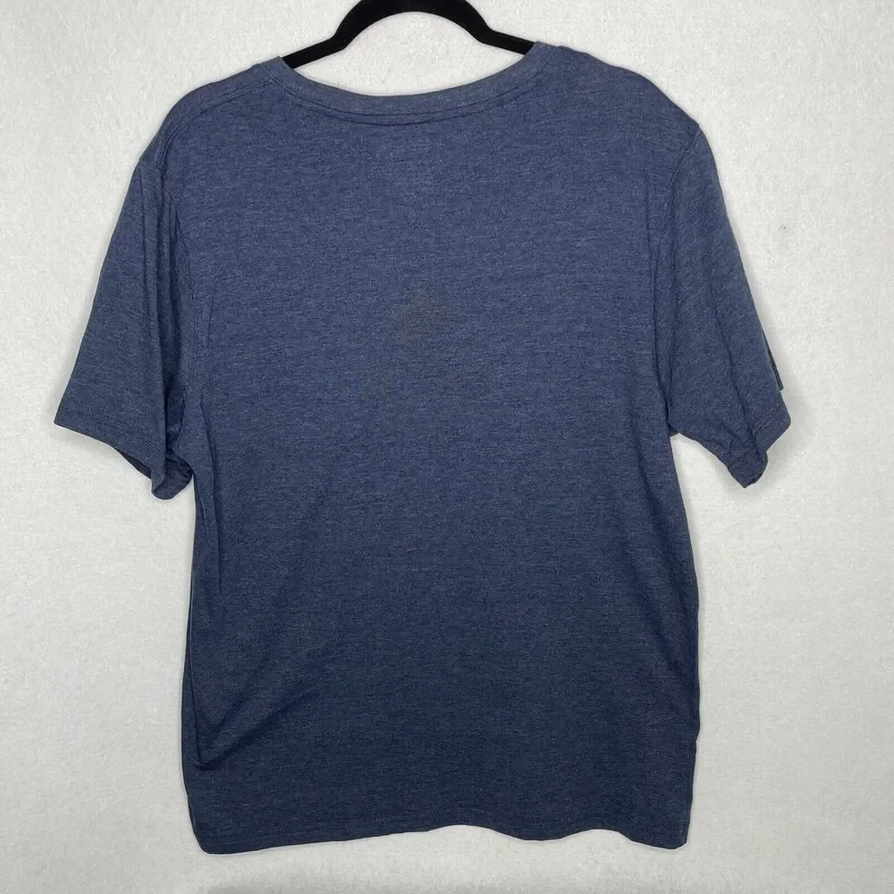 Blue T-Shirt University of Arizona Men’s Large Wildcats Bear Down Football - Picture 8 of 8